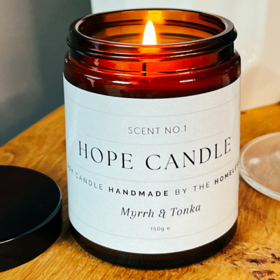 Myrrh and Tonka Artisan Candle (20+ Hours) 150g