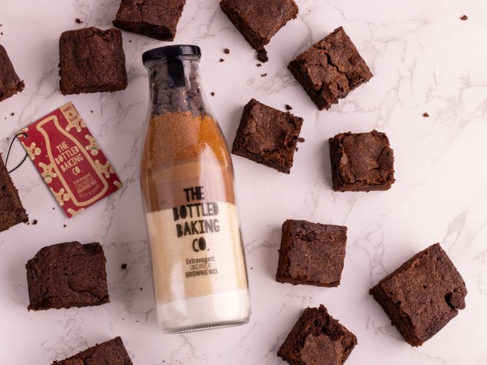 Extravagant Gingerbread Brownie Mix in a Bottle