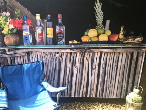 Gift Backdrop - Beach Bar 6ft x 5ft