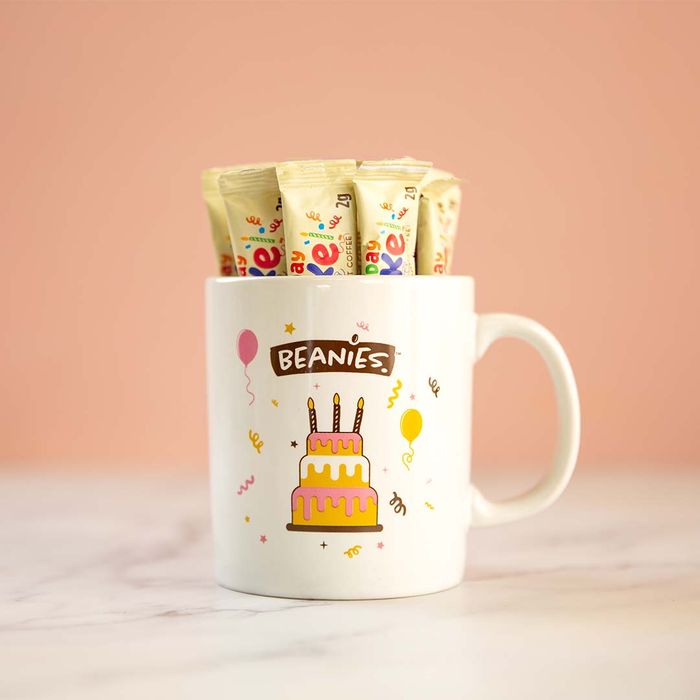 Beanies Birthday Cake and Mug Gift Box