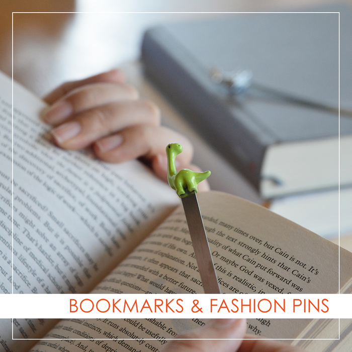 Bookmarks & Fashion Pins