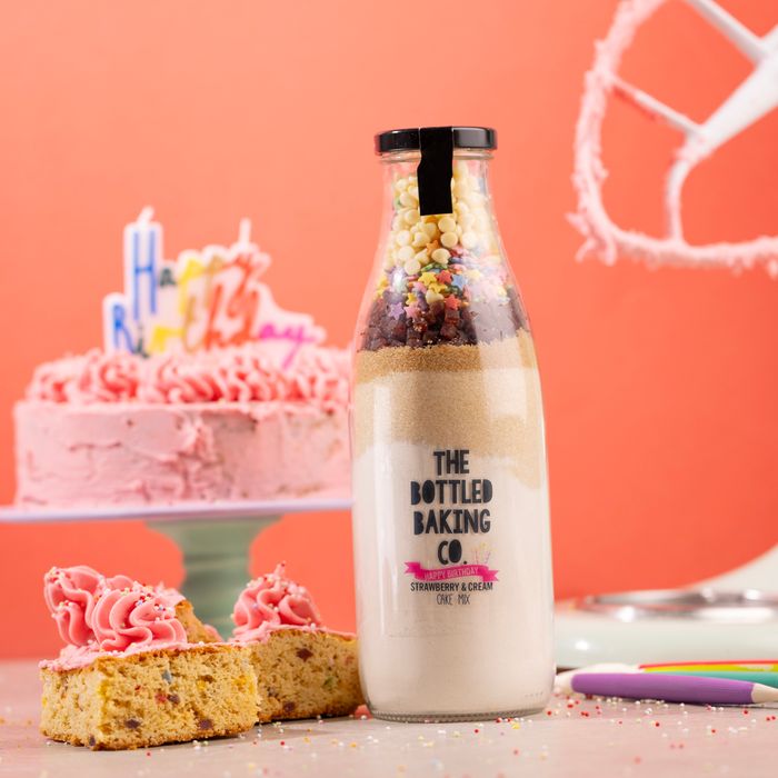 Happy Birthday Cake Mix in a Bottle