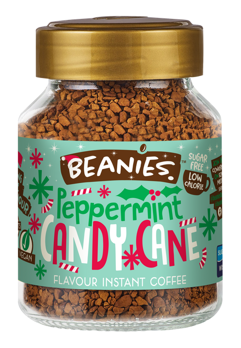 Beanies Peppermint Candy Cane Flavour Coffee