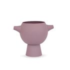 Luxe Collection Circular Vase - Matt Pink