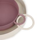 Luxe Collection Large Circular Tray - Beige