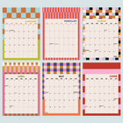 2024 Wall Calendar | Checks & Stripes | A4