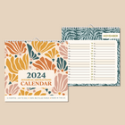 2024 Year Calendar | Botanical Abstractions