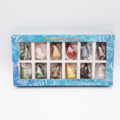 Gemstone Pendulum Box (12 in pack)