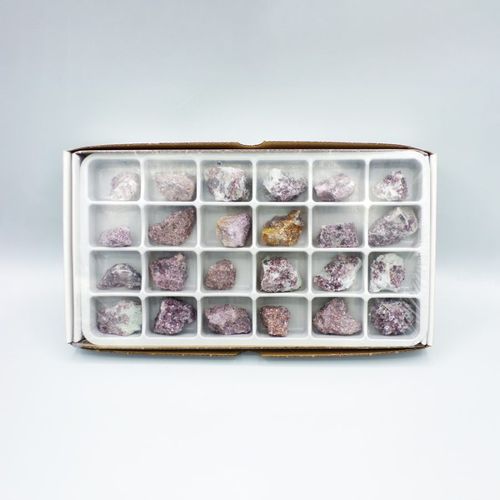 Natural Lepidolite Box (24pcs per box)