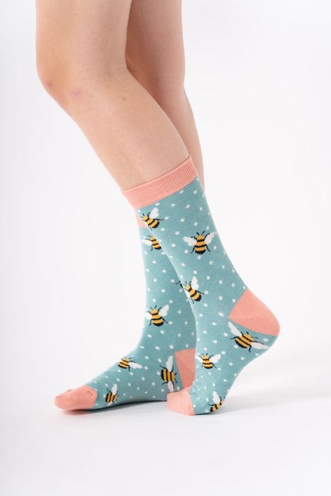 BS003 Bumble Bees Socks Box