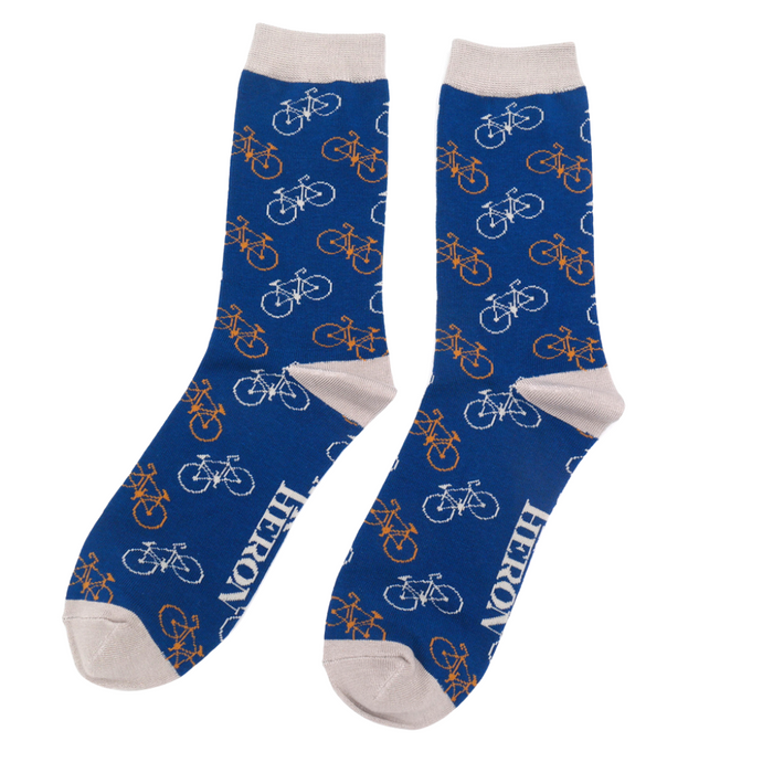 MH161 Men's Little Bikes Socks Navy