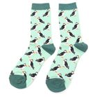 SKS218 Puffin Socks Mint