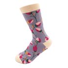 SKS357 Ditsy Flowers Socks Lavender