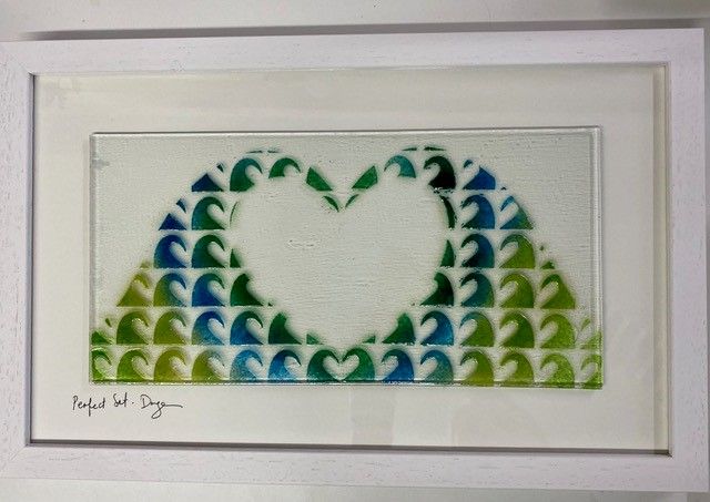 Fused Glass Framed Wall Art - Perfect Set