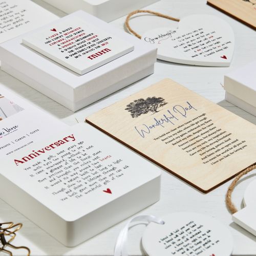 'Poetry Lovers' A range of brand new gifts!