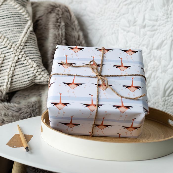 Flamingos Gift Wrap