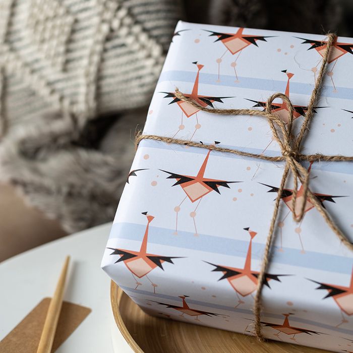 Flamingos Gift Wrap