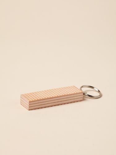 Pink Wafer Keyring