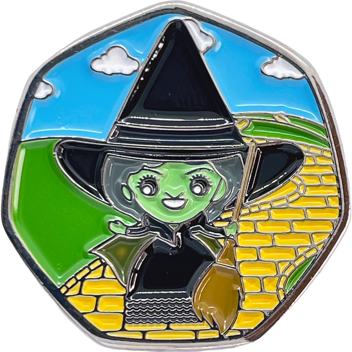 Evil Witch 2022 50p Shaped Coin