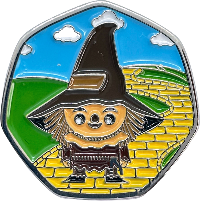Scarecrow 2022 50p Shaped Coin