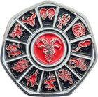 Capricorn 2022 – Zodiac Series 50p Shaped Coin