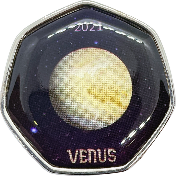 Venus Planet Coins 2021 50p Shaped Coins