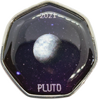 Pluto Planet Coins 2021 50p Shaped Coins