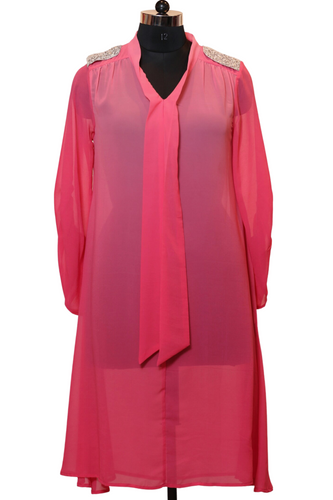 'AAJ03'- Women's Dress Pink
