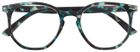 Genoa Green Dapple Eco Reading Glasses RRP 17