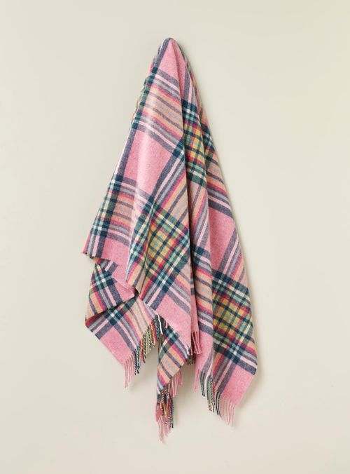 St Ives Design Shetland-Type Wool Throw