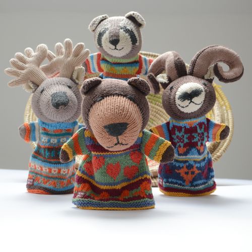 Hand Puppets in Organic Cotton