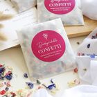 VIOLET BIODEGRADABLE PETAL CONFETTI SACHET (PACK OF 50)