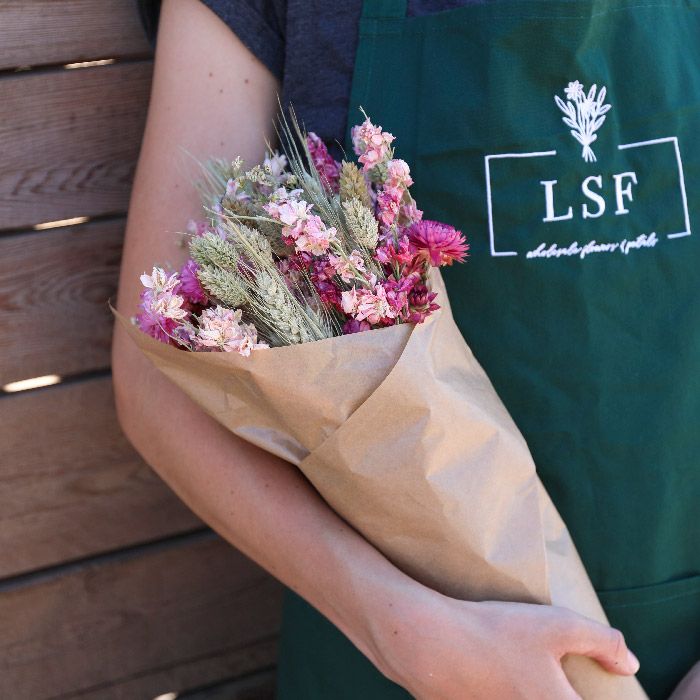 DRIED PINK BOUQUET