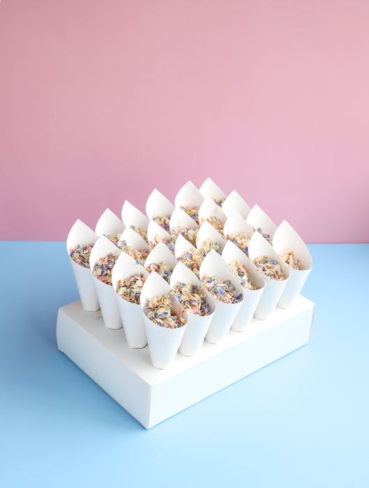 UNBRANDED CONFETTI CONE TRAY