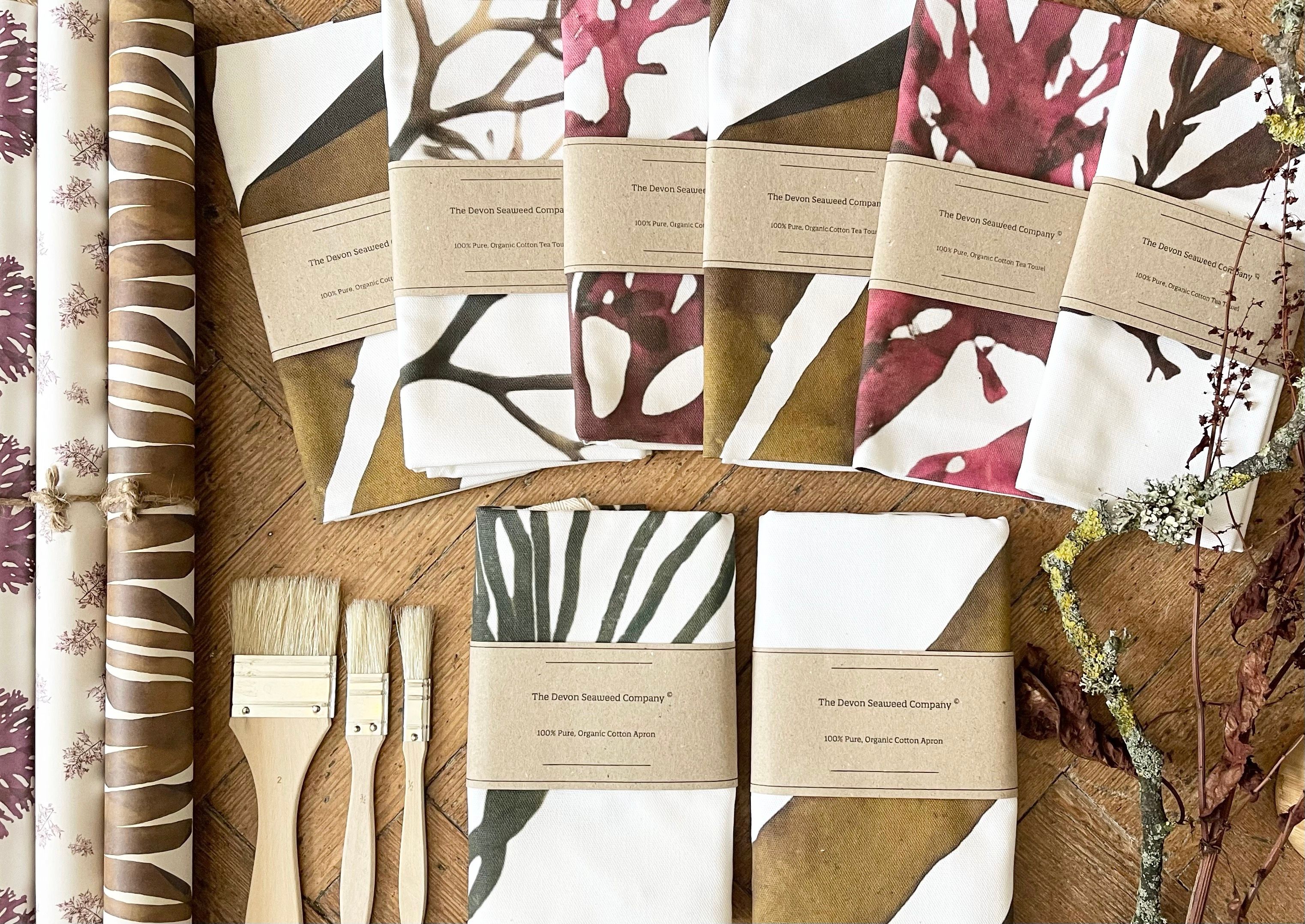 Pure Organic Cotton Tea-Towels