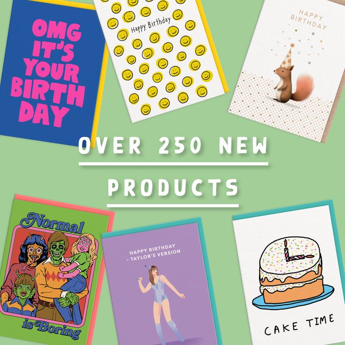 250+ New Greeting Cards