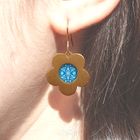Flower earrings