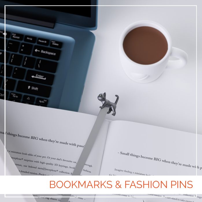 Bookmarks & Fashion Pins