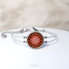 Aluminium and Ceramic Bracelet