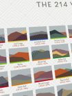 214 Wainwrights - Lake District Geometric Print