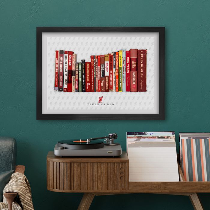 Taken As Red  - Liverpool Poster