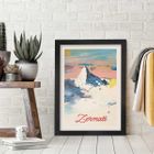 Zermatt - Skiing Poster
