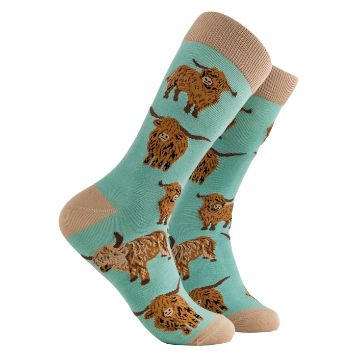 Highland Cow Socks - Och Aye the Moo