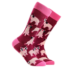 Pigs in Headphones Socks