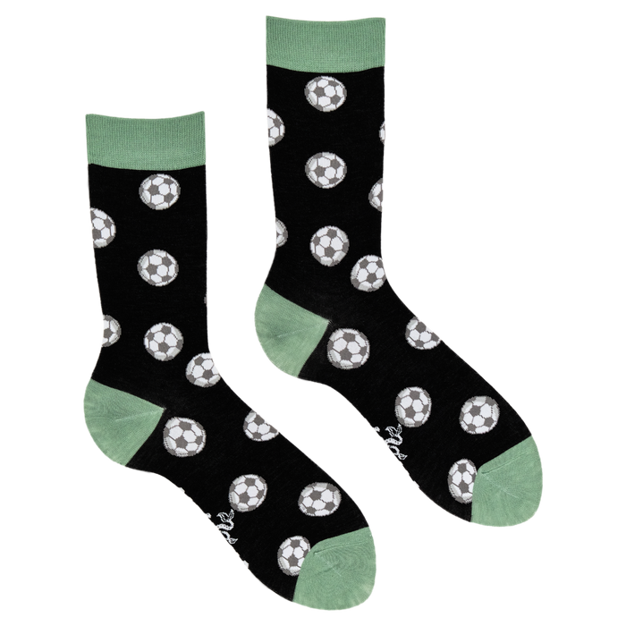 Footballs Bamboo Socks