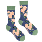 Roses Floral Bamboo Socks