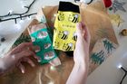 Bee Socks | Bamboo Socks | Yellow Socks | Meadow Socks