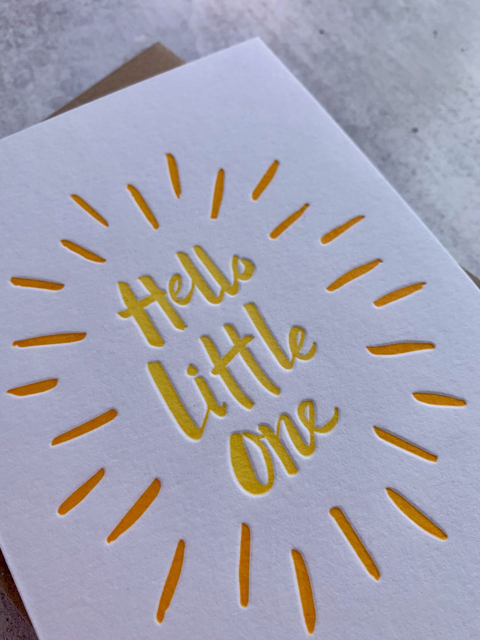 Letterpress Greeting Cards