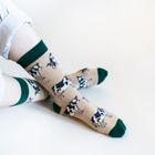Cow Socks | Bamboo Socks | Beige Socks | Farm Socks