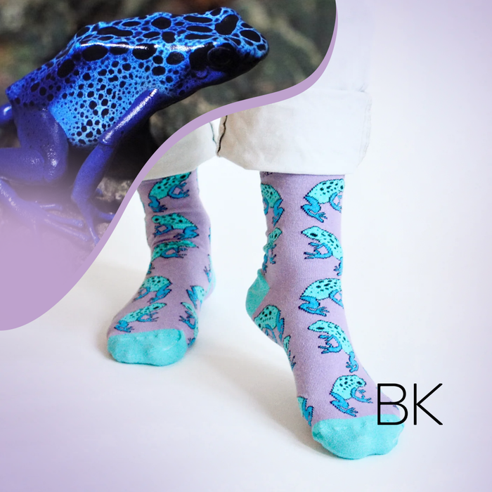 Frog Socks | Bamboo Socks | Aqua Socks | Pond Socks